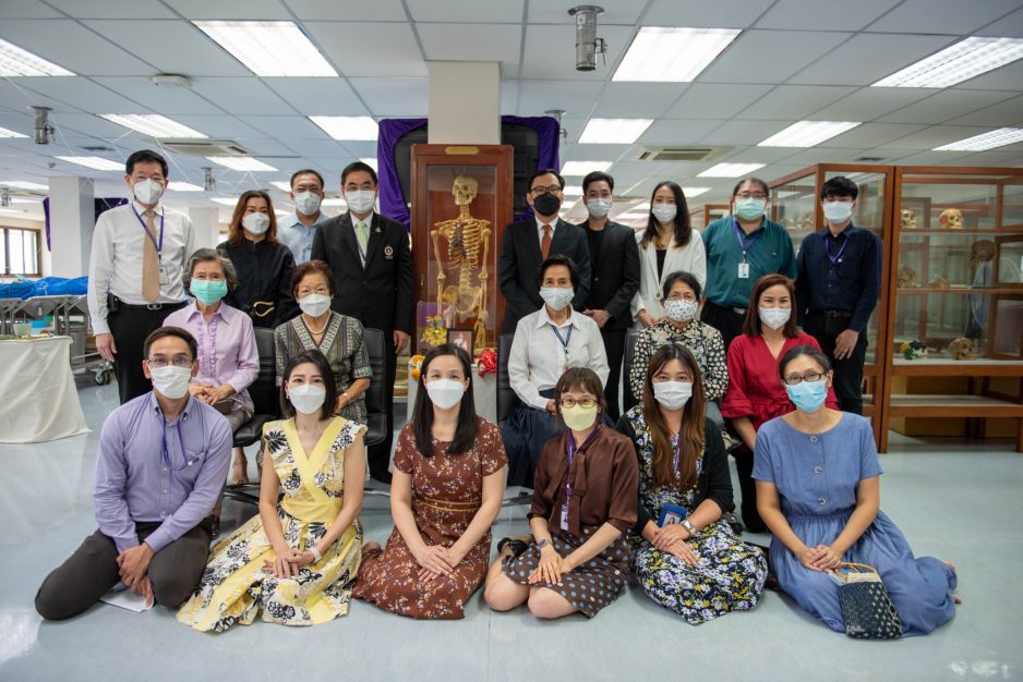 พิธีทำบุญอุทิศส่วนกุศลแด่อาจารย์ใหญ่ และพิธีรับมอบโครงกระดูก ศาสตราจารย์พิเศษ ทพ. สิทธิ ส.ศรีโสภาค แก่คณะทันตแพทยศาสตร์ มหาวิทยาลัยมหิดล