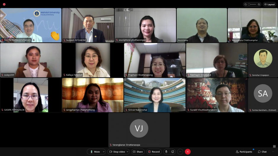 พิธีปิดโครงการฝึกอบรมเทคโนโลยีทางการแพทย์และสาธารณสุขสำหรับบุคลากรทางการแพทย์ จากสาธารณรัฐประชาธิปไตยประชาชนลาว (หลักสูตรทันตแพทยศาสตร์) รุ่นที่ 24