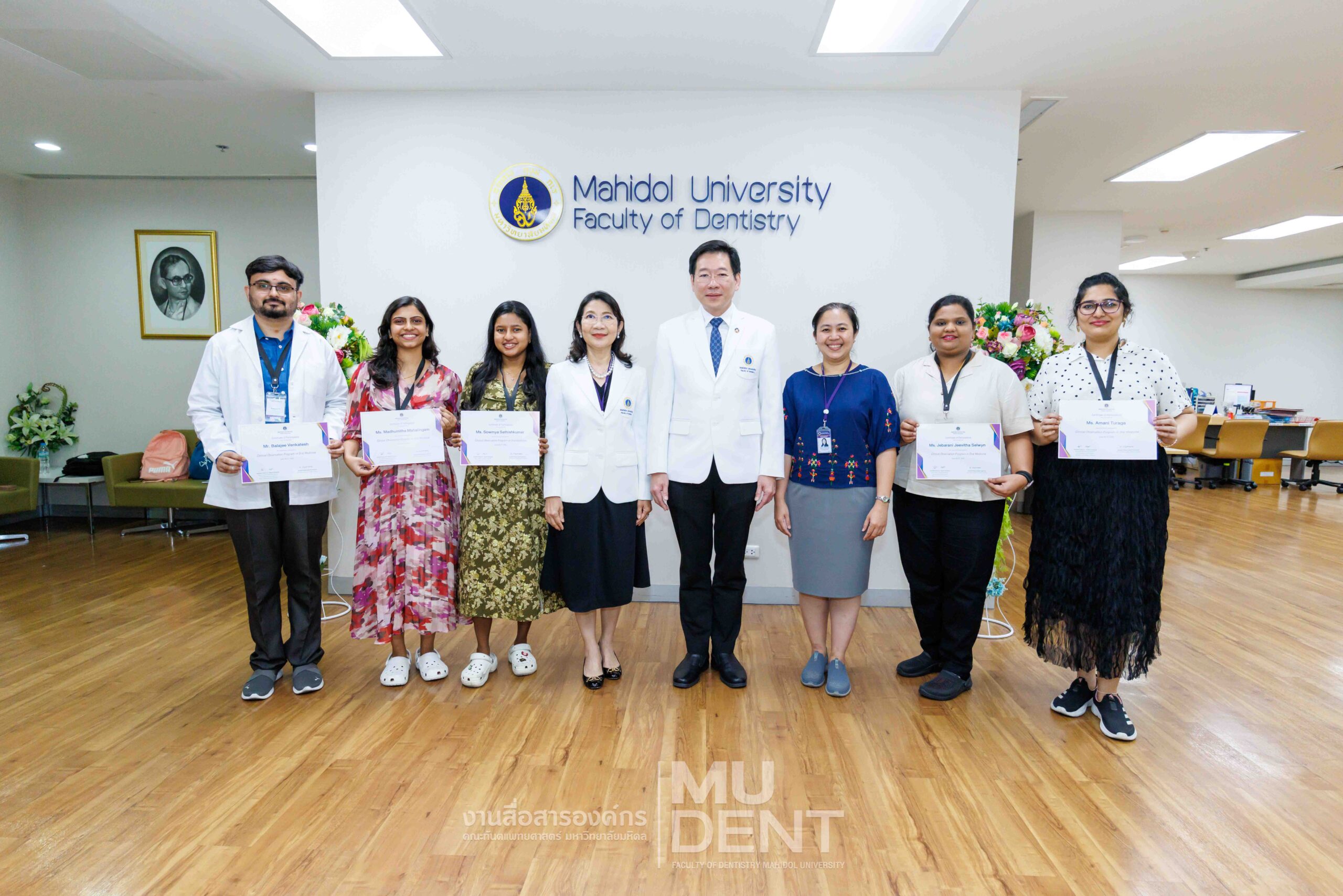 Postgraduate Dental Students from Saveetha Dental College, India, Visit DTMU for Clinical Observation Program