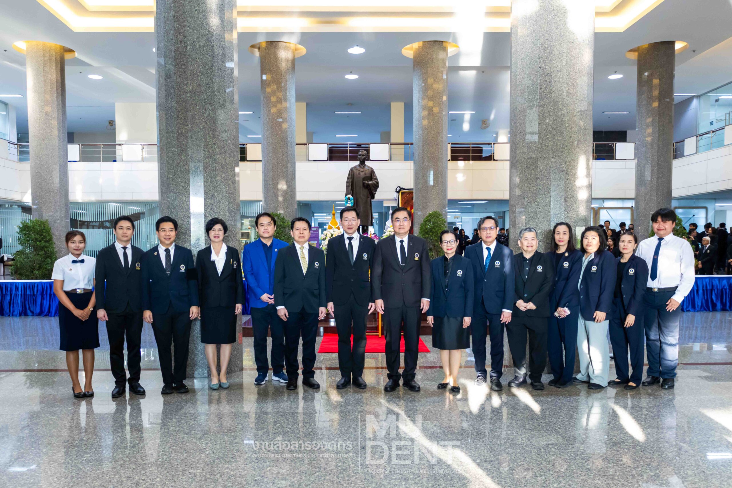 Faculty of Dentistry Participates in the 57th Royal Bestowal of Mahidol University’s Name and the 138th Mahidol University Anniversary